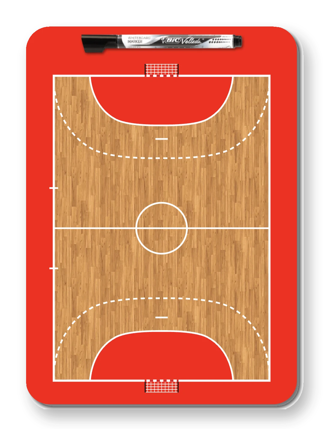 Coachbord alleen met kleuren (zonder tekst of logo)